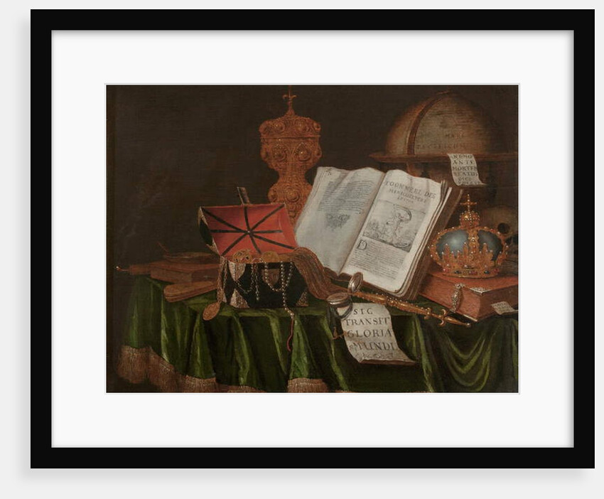 A Vanitas Still Life by Edwaert Colyer