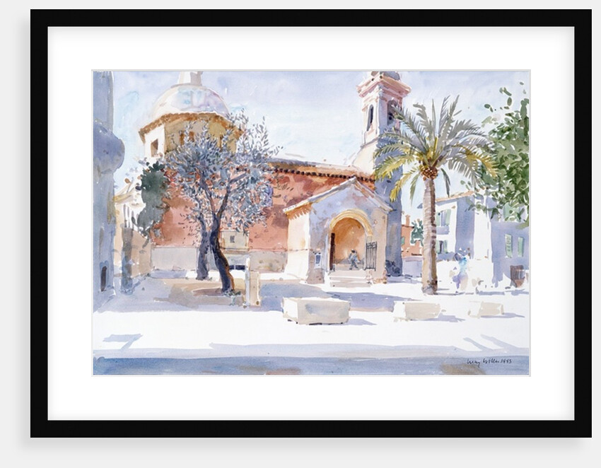 Provencal Church, 1993 by Lucy Willis