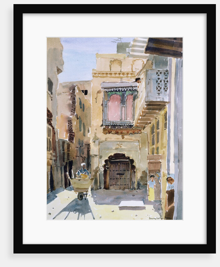 The Rubbish Collector, 1990 by Lucy Willis