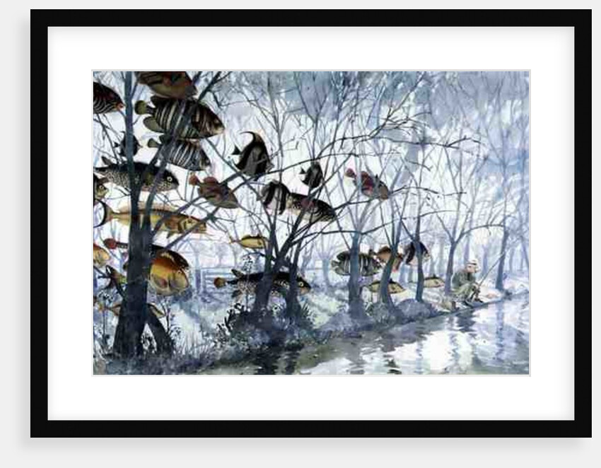 Fly Fishing, 1992 by Lucy Willis