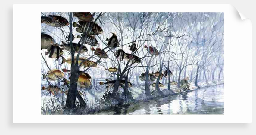 Fly Fishing, 1992 by Lucy Willis