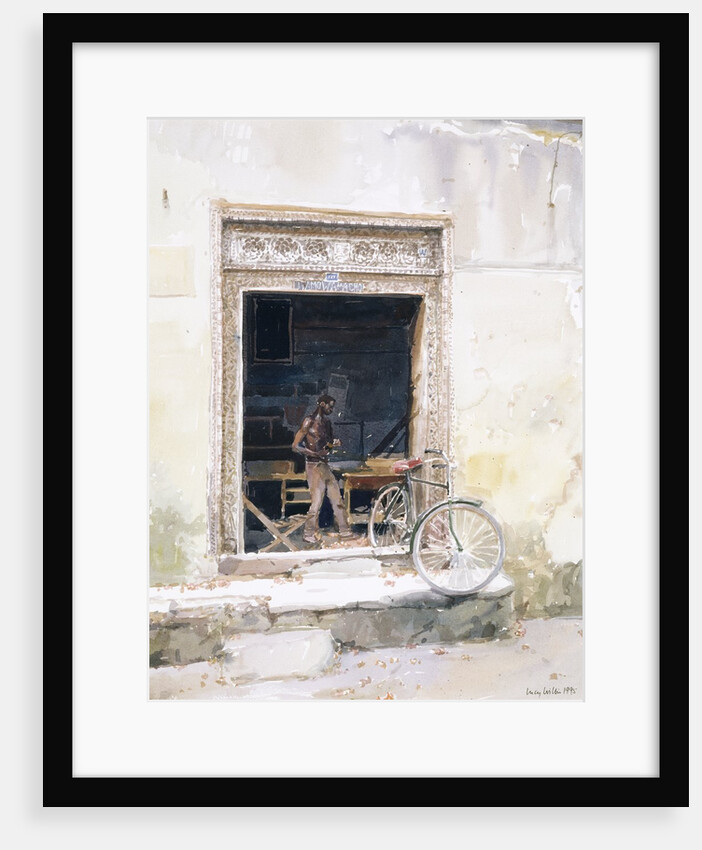 Dark Interior, Zanzibar, 1995 by Lucy Willis