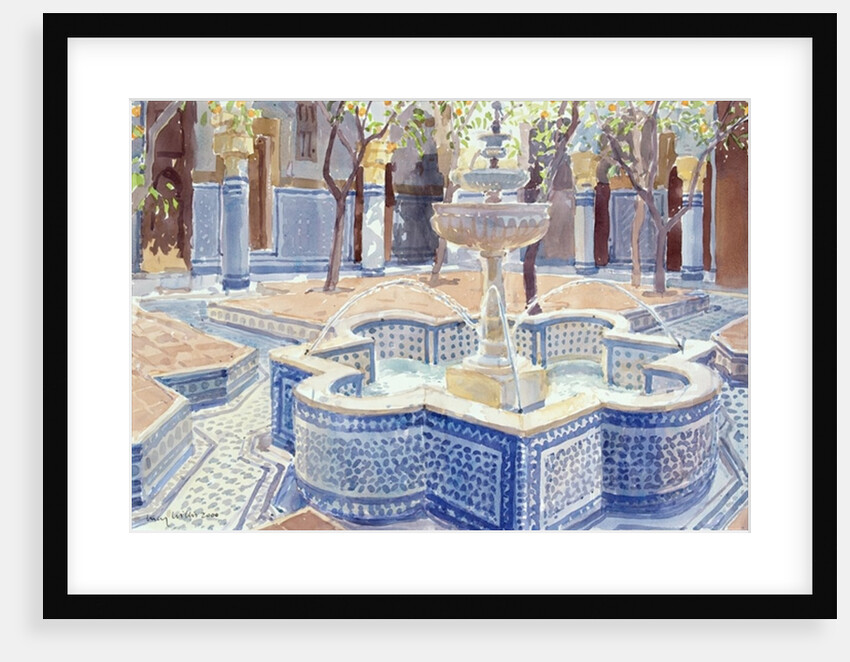 The Blue Fountain, 2000 by Lucy Willis