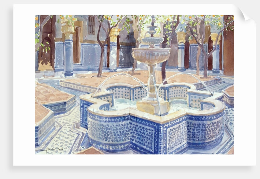 The Blue Fountain, 2000 by Lucy Willis