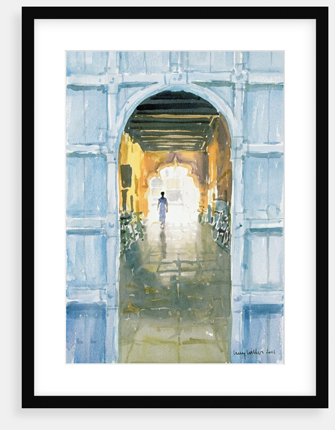 Walking Towards the Light, Cochin, 2002 by Lucy Willis