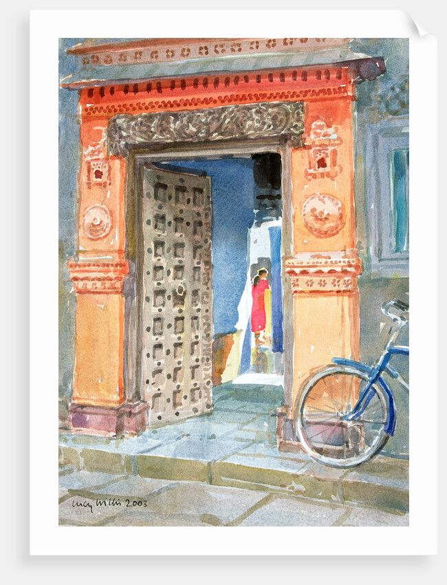 In the Old Town, Bhuj, 2003 by Lucy Willis