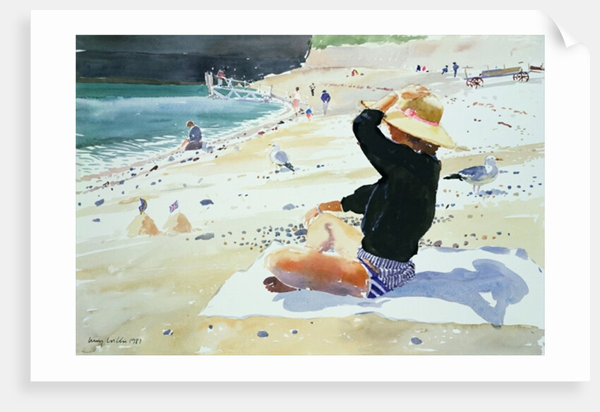 Black jumper, 1987 by Lucy Willis