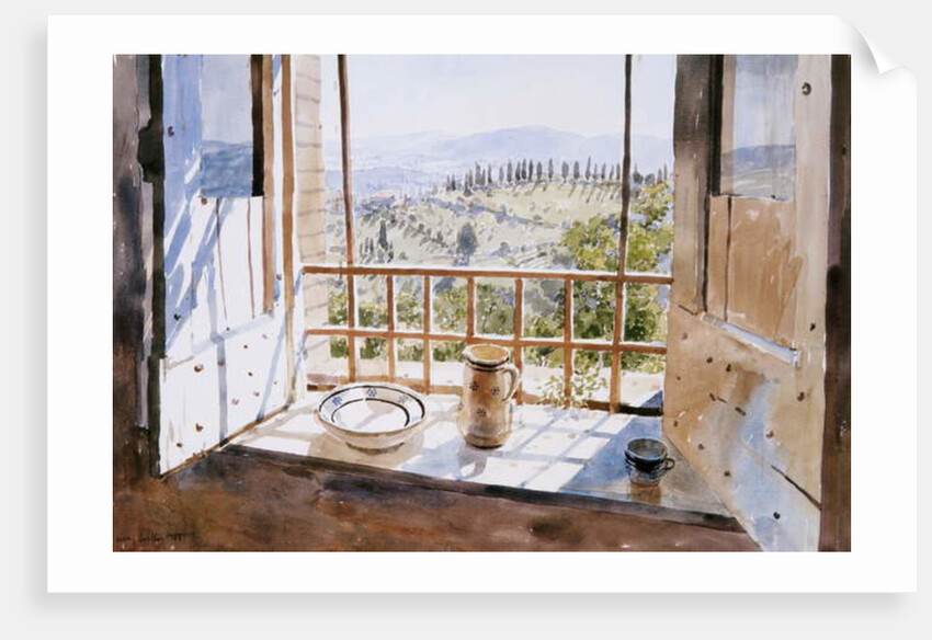 View from a Window, 1988 by Lucy Willis