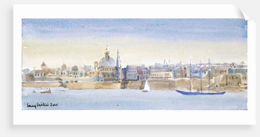 Valletta Skyline, 2011 by Lucy Willis