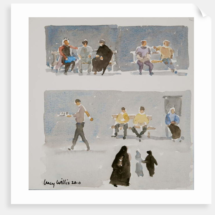 People of Aleppo, 2010 by Lucy Willis