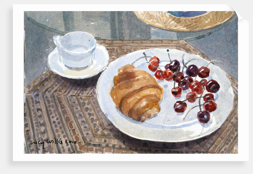 Breakfast in Syria, 2010 by Lucy Willis