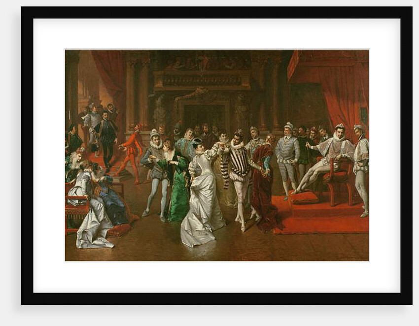 A Ball of the Court of Henry Valois by Wladyslaw Bakalowicz
