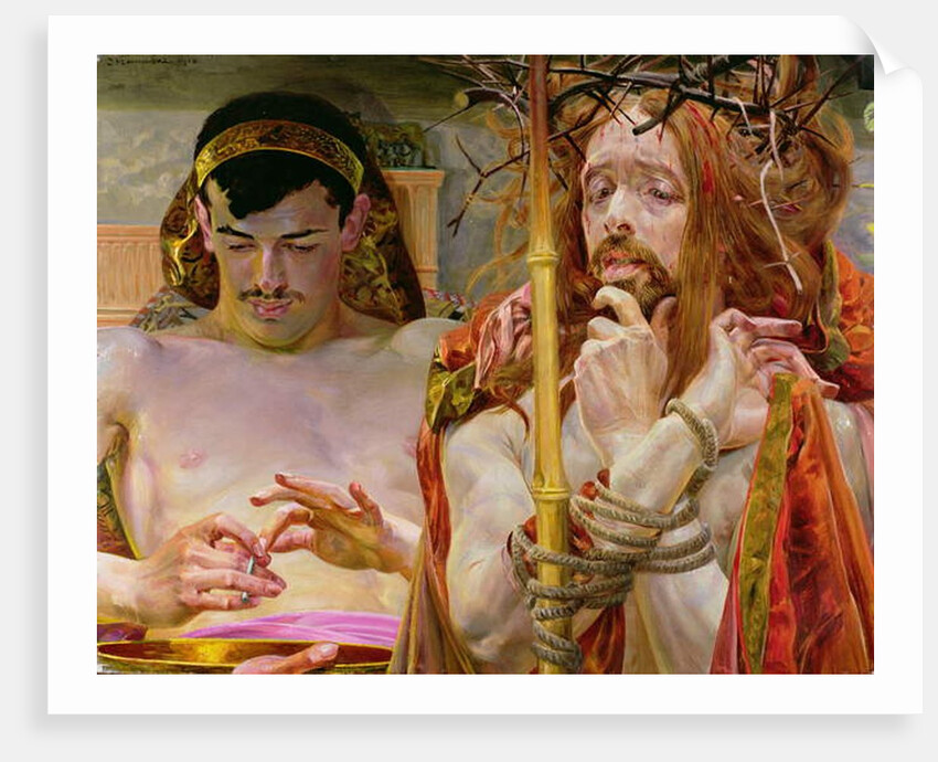 Christ with Pilate, 1910 by Jacek Malczewski