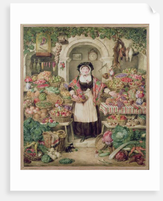 The Vegetable Stall by Thomas Frank Heaphy