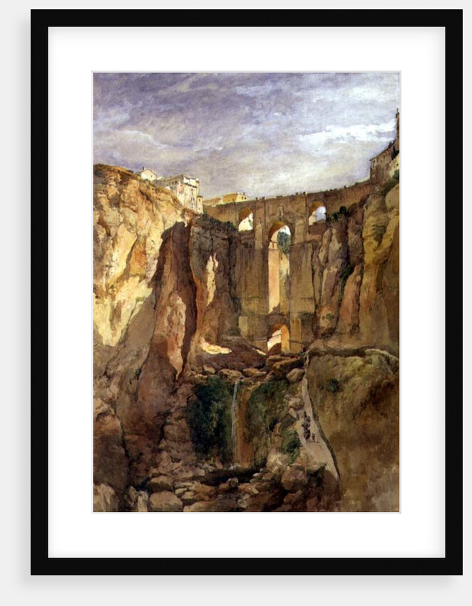 The Gorge, Ronda, Spain by Edward Angelo Goodall