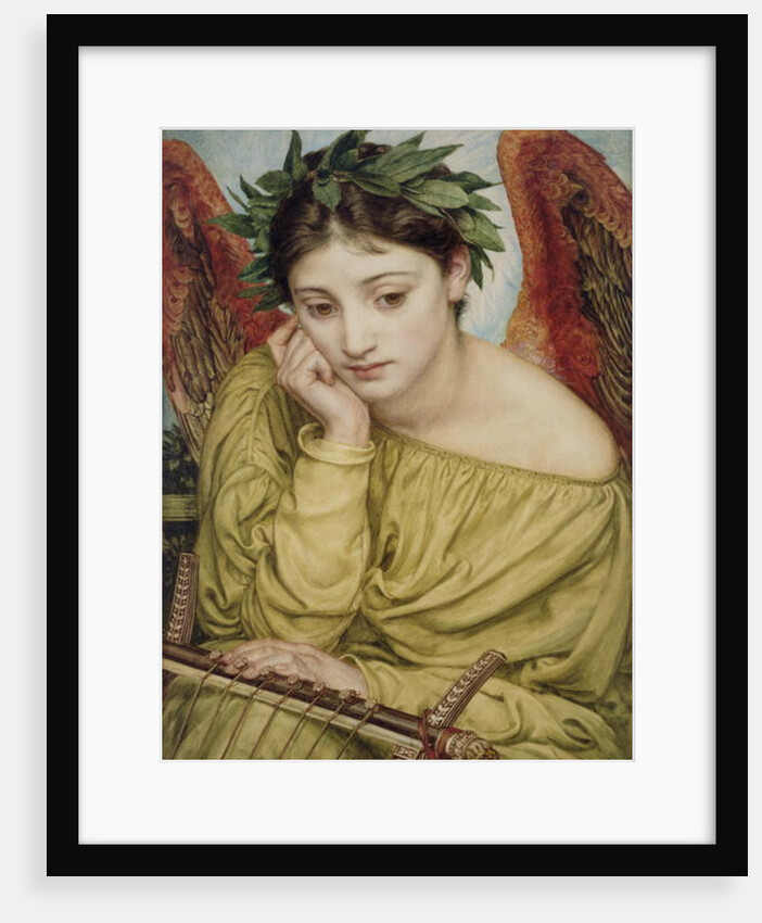 Erato, Muse of Poetry, 1870 by Edward John Poynter