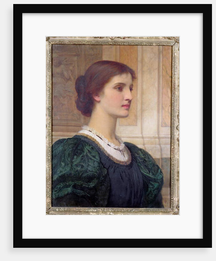 Portrait of Kate Dickens, wife of the artist by Charles Edward Perugini