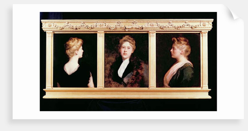 Triple Portrait of a Woman by John Collier