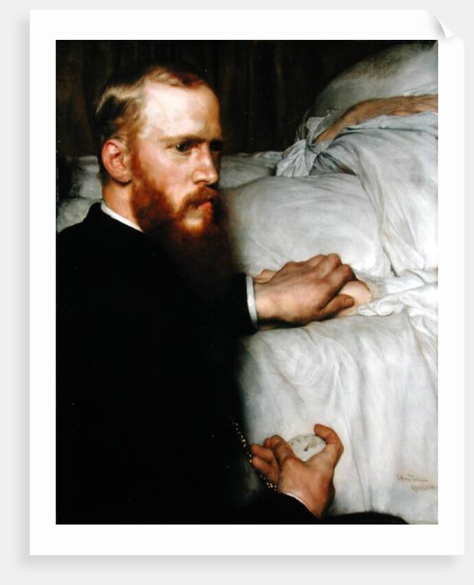 Portrait of Dr Washington Epps, My Doctor, May 1885 by Lawrence Alma-Tadema