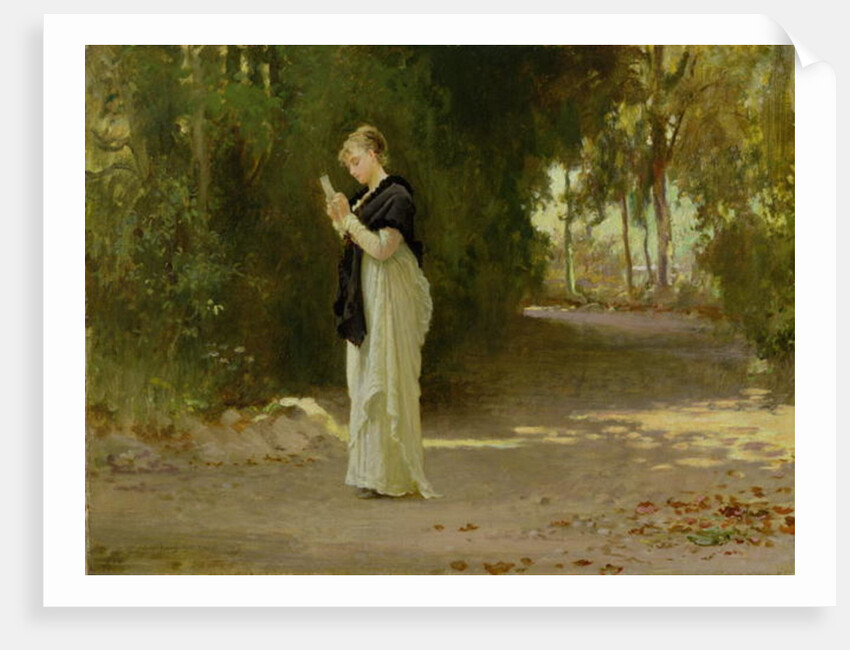 The Love Letter by Marcus Stone