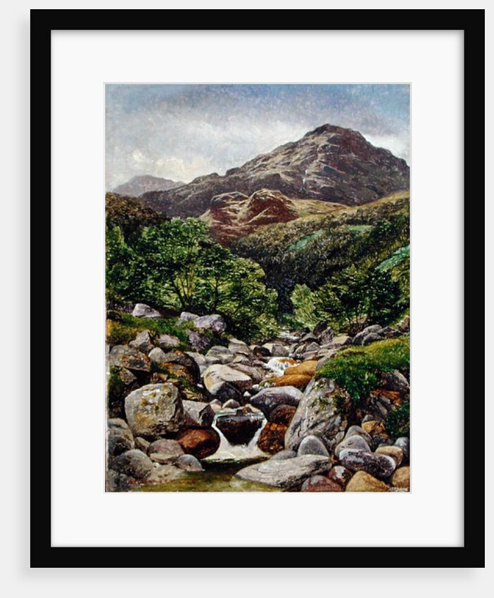 Ben Vorlich, 1858 by Benjamin Williams Leader