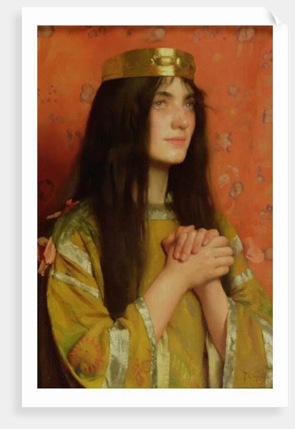 La Reine Clothilde by Thomas Cooper Gotch