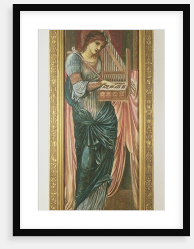 St. Cecilia by Edward Coley Burne-Jones