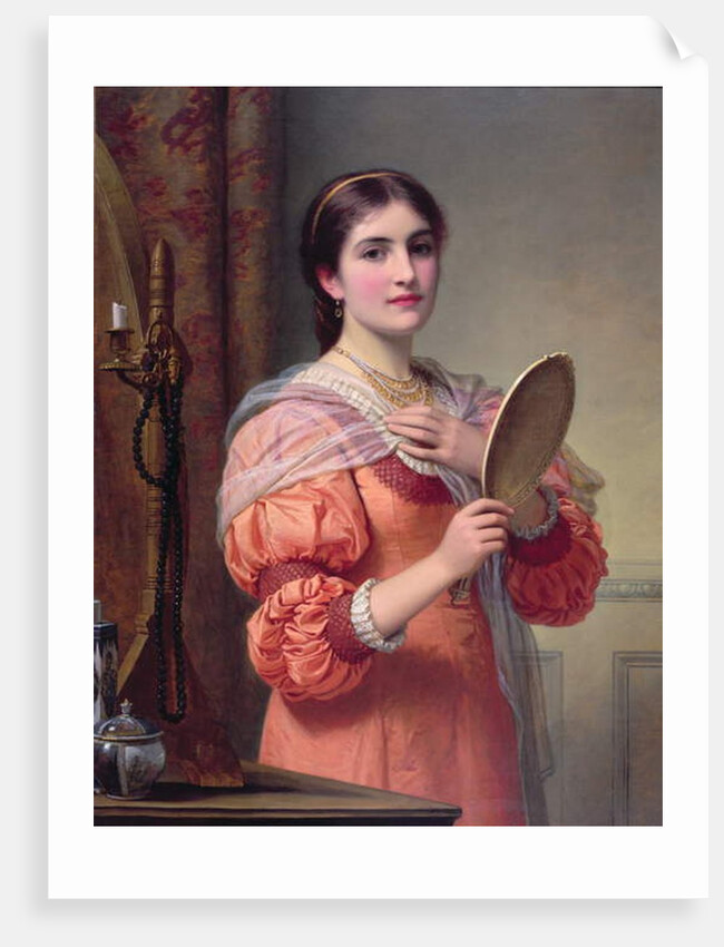 A Fair Reflection by Charles Edward Perugini