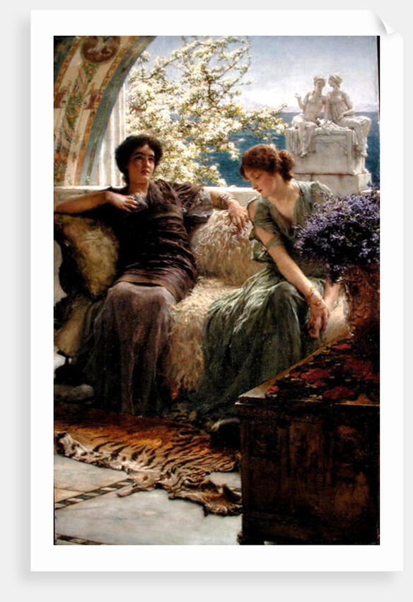 Unwelcome Confidence, 1895 by Lawrence Alma-Tadema