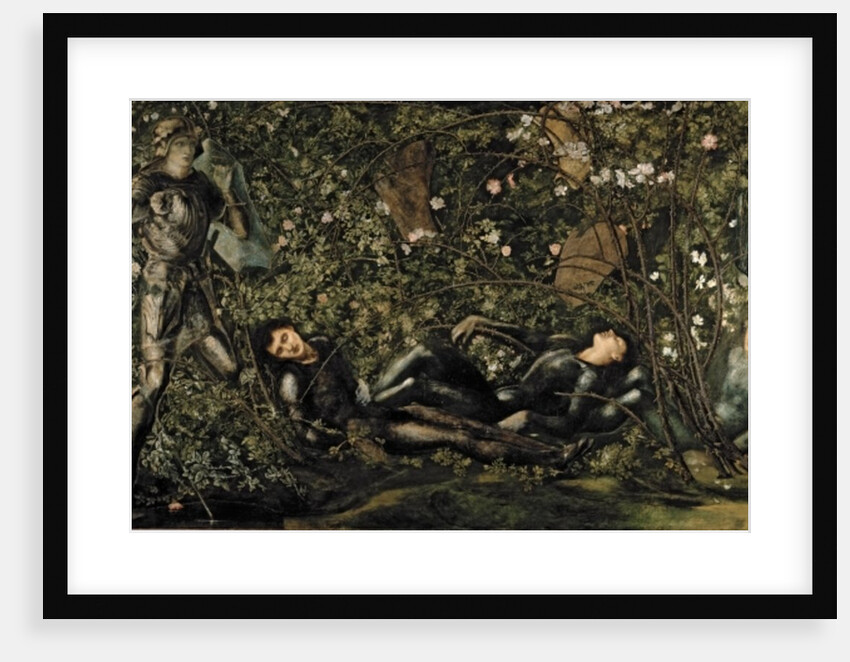 The Knights and the Briar Rose, 1869 by Edward Coley Burne-Jones