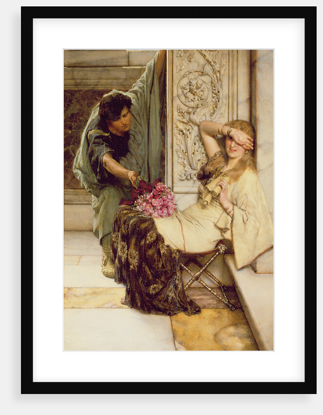 Shy by Lawrence Alma-Tadema