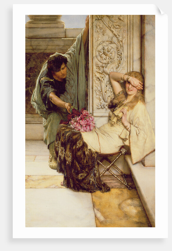Shy by Lawrence Alma-Tadema