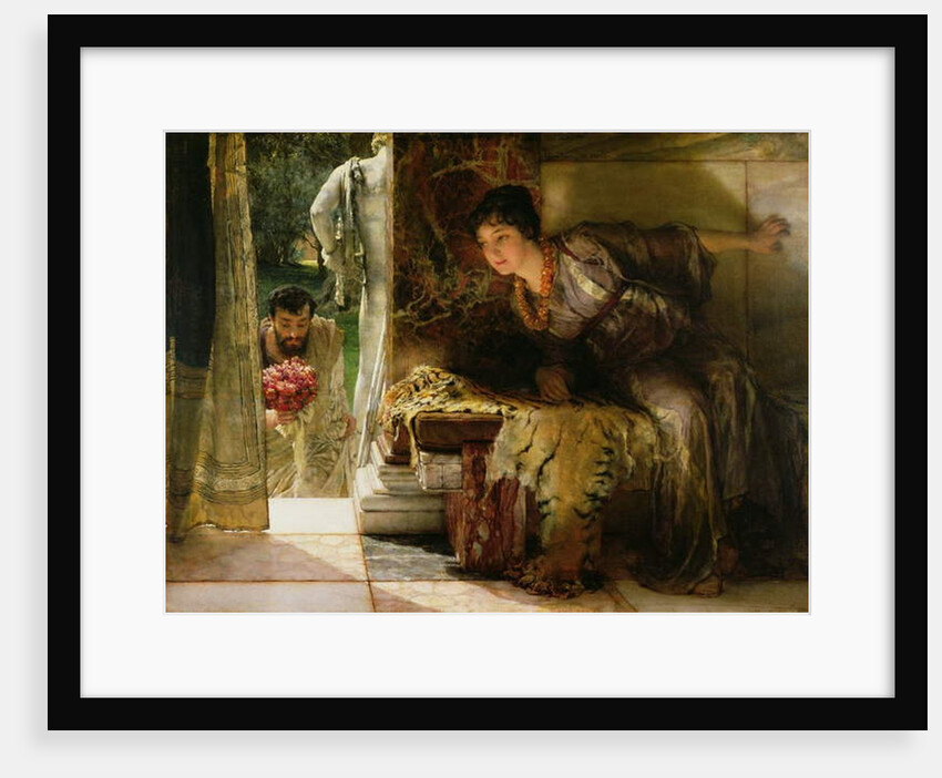 Welcome Footsteps, 1883 by Lawrence Alma-Tadema