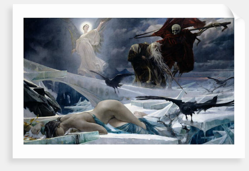 Ahasuerus at the End of the World, 1888 by Adolph Hiremy-Hirschl
