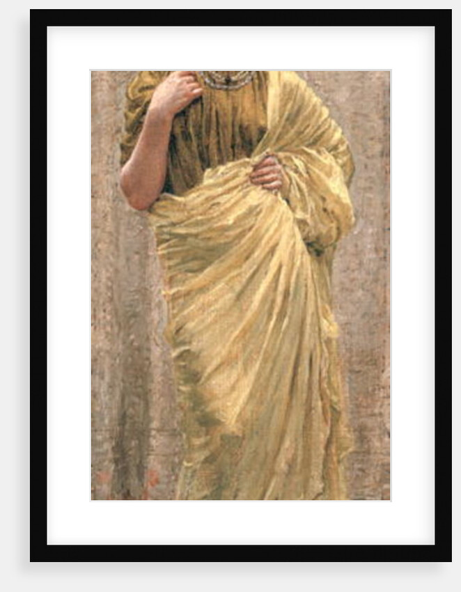 The Gilded Fan by Albert Joseph Moore