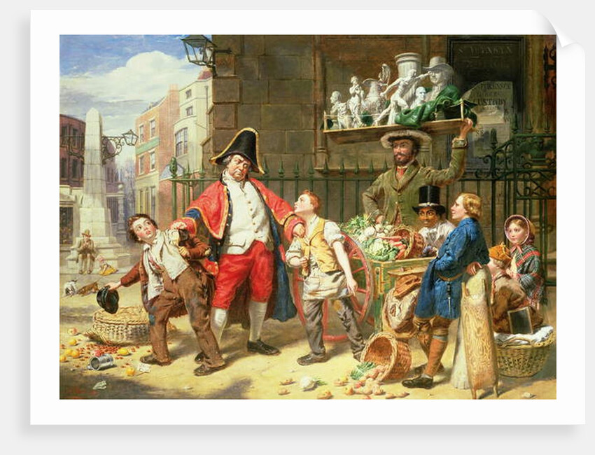 The Altercation, 1858 by Thomas P. Hall