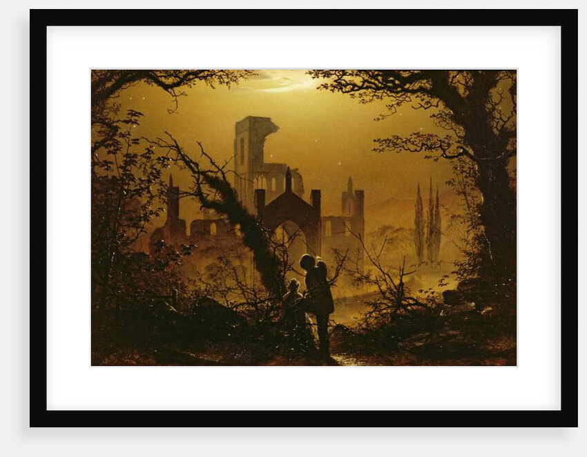 Kirkstall Abbey, Yorkshire, 1877 by William Henry James Boot