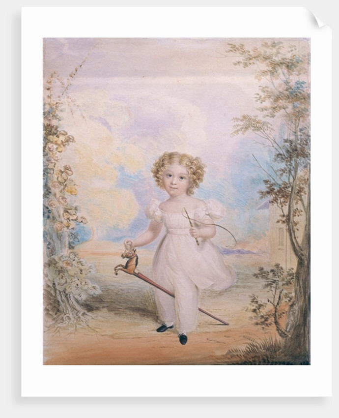 Portrait of a Child by English School