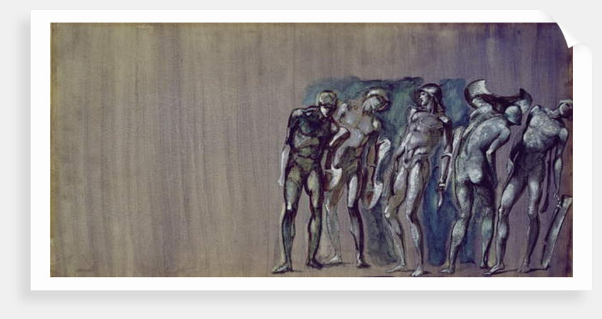 Courtiers Being Turned into Stone by Edward Coley Burne-Jones