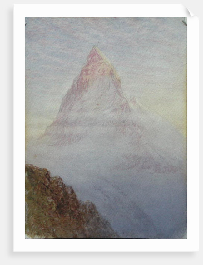 The Matterhorn, 1870 by William Gersham Collingwood