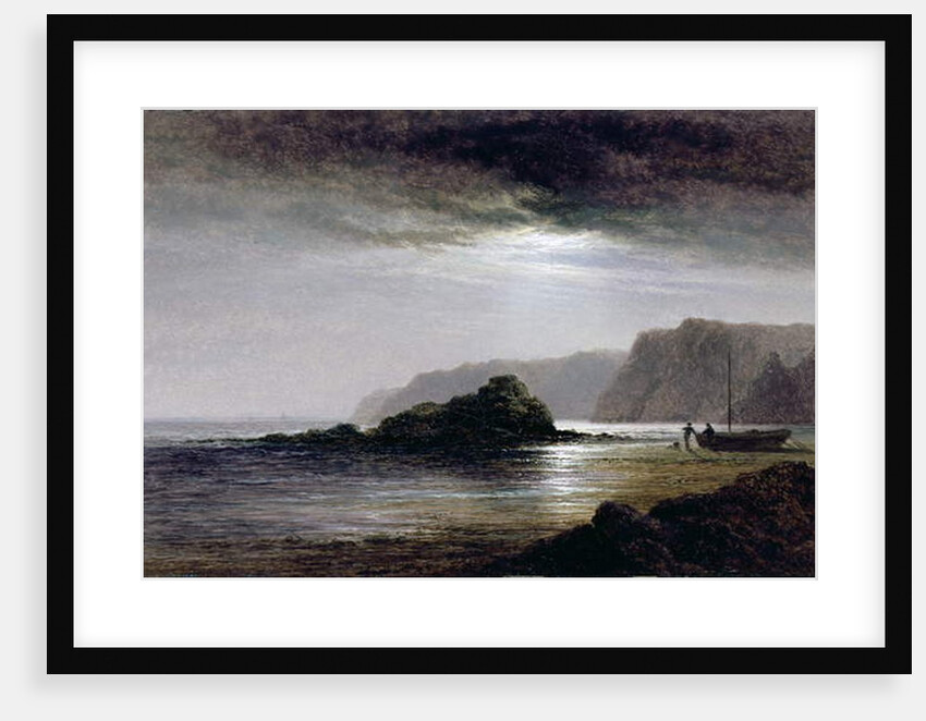 Coastal Landscape by Moonlight by Arthur Gilbert