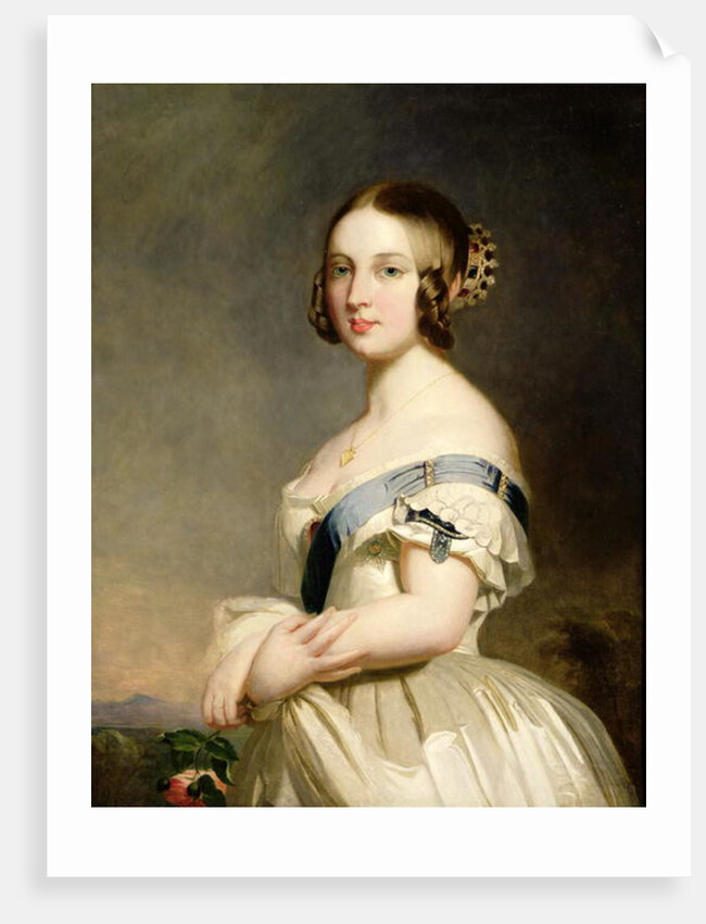 Queen Victoria by Franz Xaver (studio of) Winterhalter