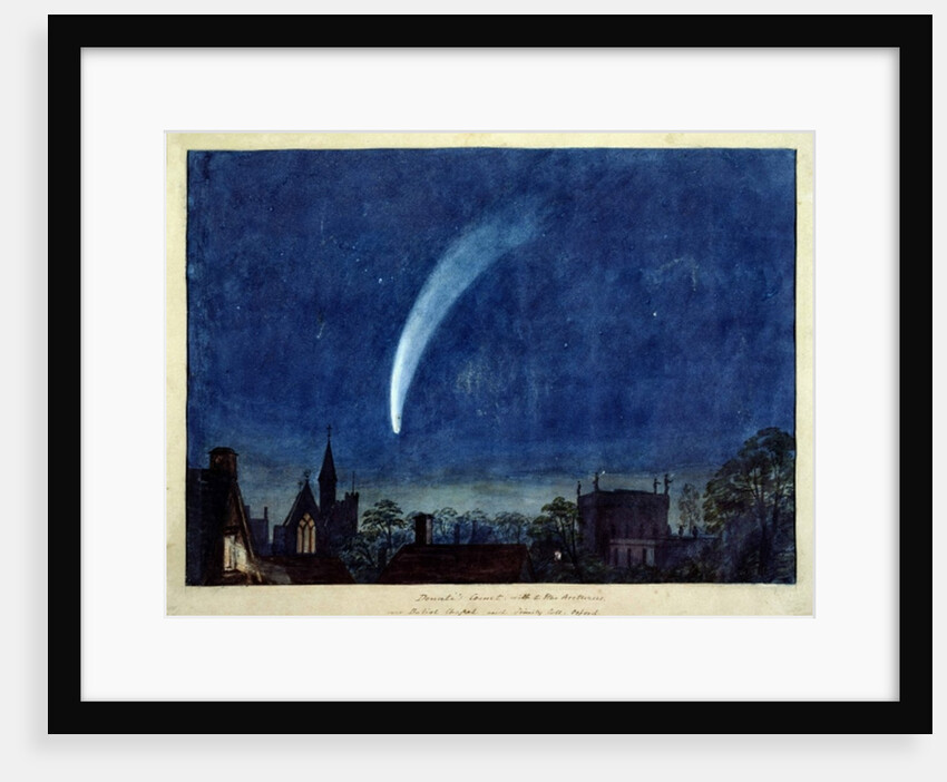 Donati's Comet, 1858 by William (1789-1862) (after) Turner
