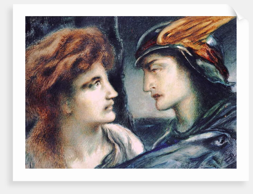 Mercury and Persephone by Simeon Solomon
