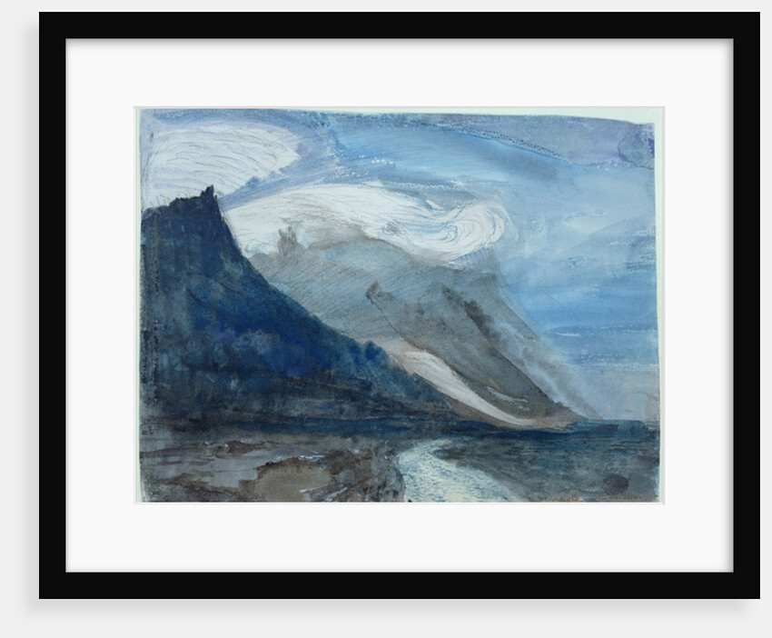 Moonlight, Chamonix, 1866 by John Ruskin