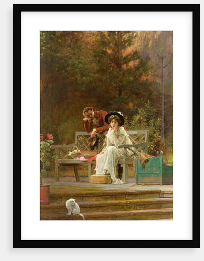 A Prior Attachment, 1882 by Marcus Stone