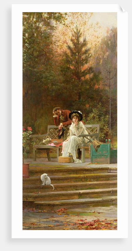 A Prior Attachment, 1882 by Marcus Stone