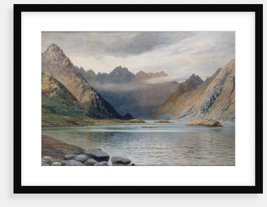 A Loch north of Hadrian's Wall, 1894 by Walter Severn