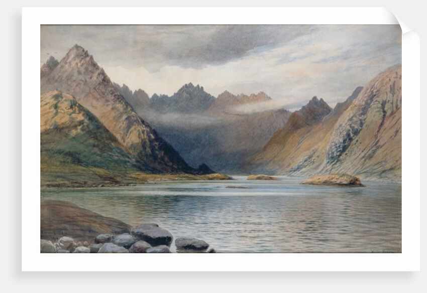 A Loch north of Hadrian's Wall, 1894 by Walter Severn