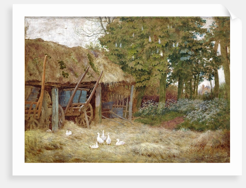 Ducks, 1880 by Wilmot R.W.S. Pilsbury